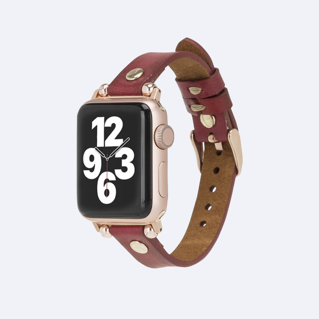 Slim Leather Band for Apple Watch | Oxa Leather 43