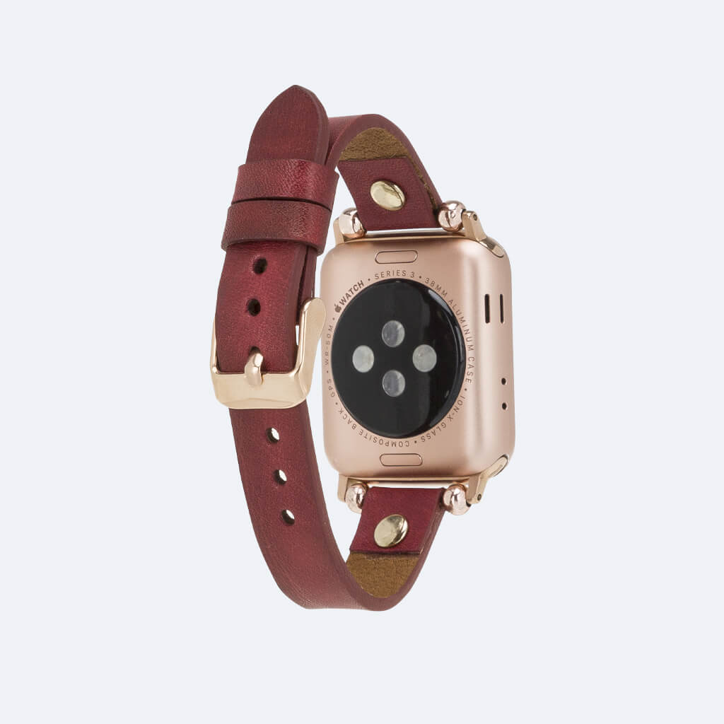 Slim Leather Band for Apple Watch | Oxa Leather 46