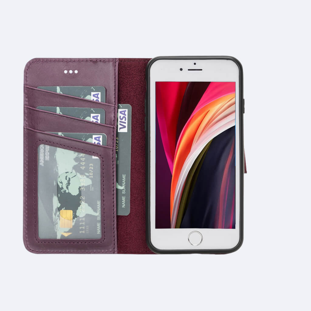 Best Leather Wallet Case for iPhone 8 / 7 - Oxa 30