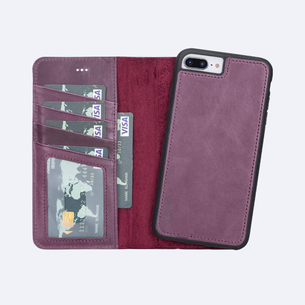 Best Leather Wallet Case for iPhone 8 / 7 Plus - Oxa 29