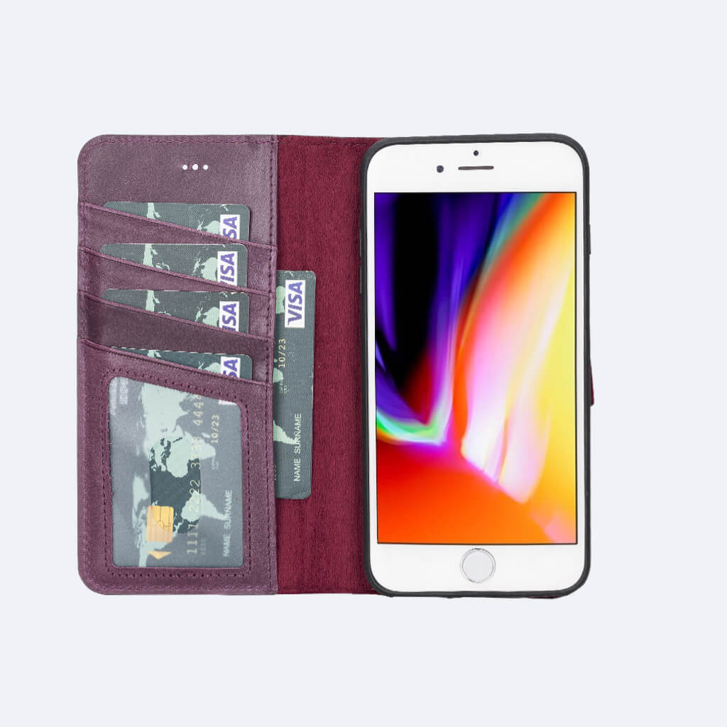 Best Leather Wallet Case for iPhone 8 / 7 Plus - Oxa 30