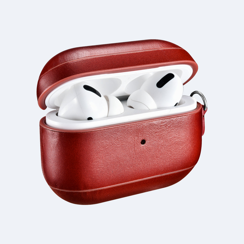 Leather Apple AirPods Pro Case with Strap | Oxa Leather 10