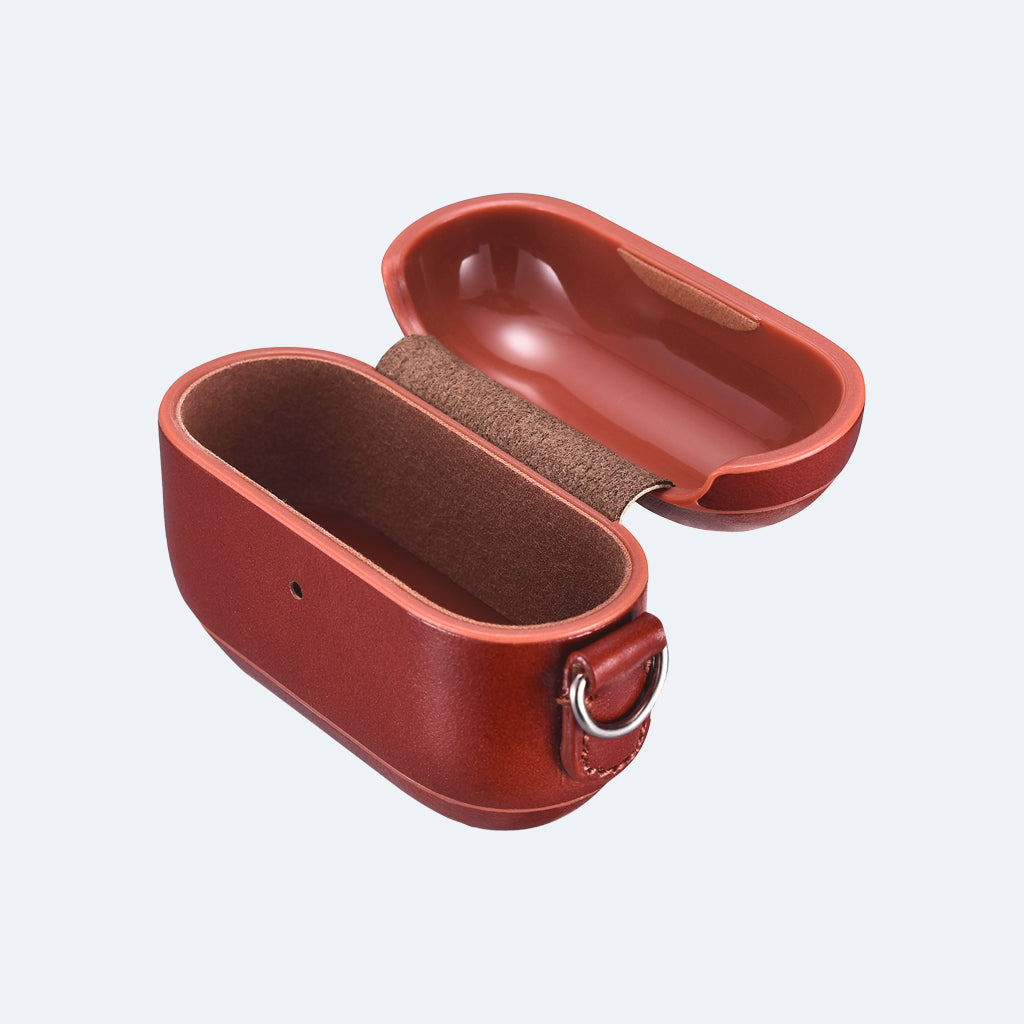 Leather Apple AirPods Pro Case with Strap | Oxa Leather 11
