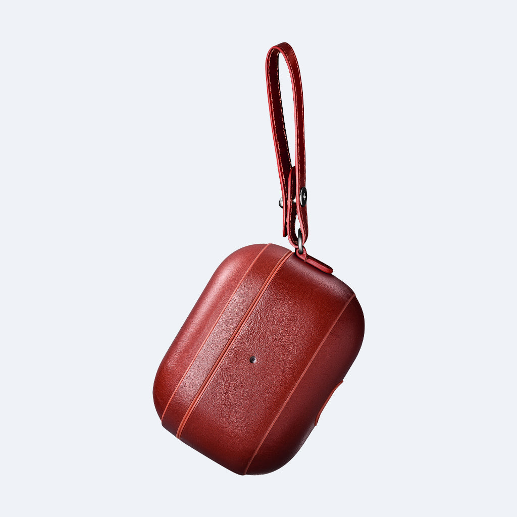 Leather Apple AirPods Pro Case with Strap | Oxa Leather 13