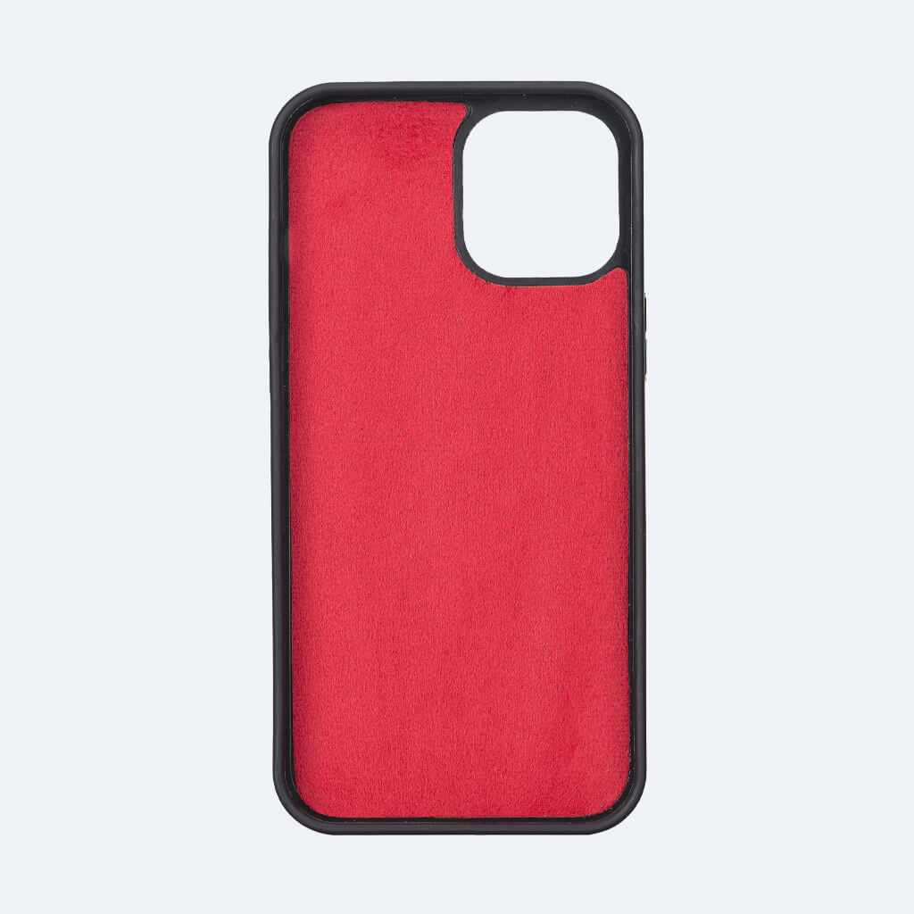 iPhone 14 Snap-On Leather Case