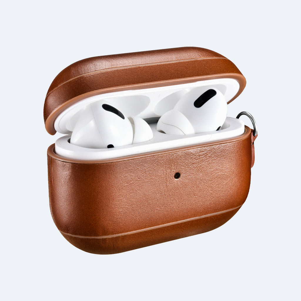 Leather Apple AirPods Pro Case with Strap | Oxa Leather 27