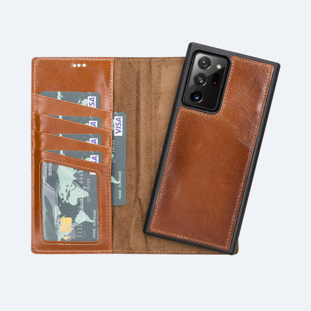 Samsung Galaxy Note20 Ultra Leather Wallet Case