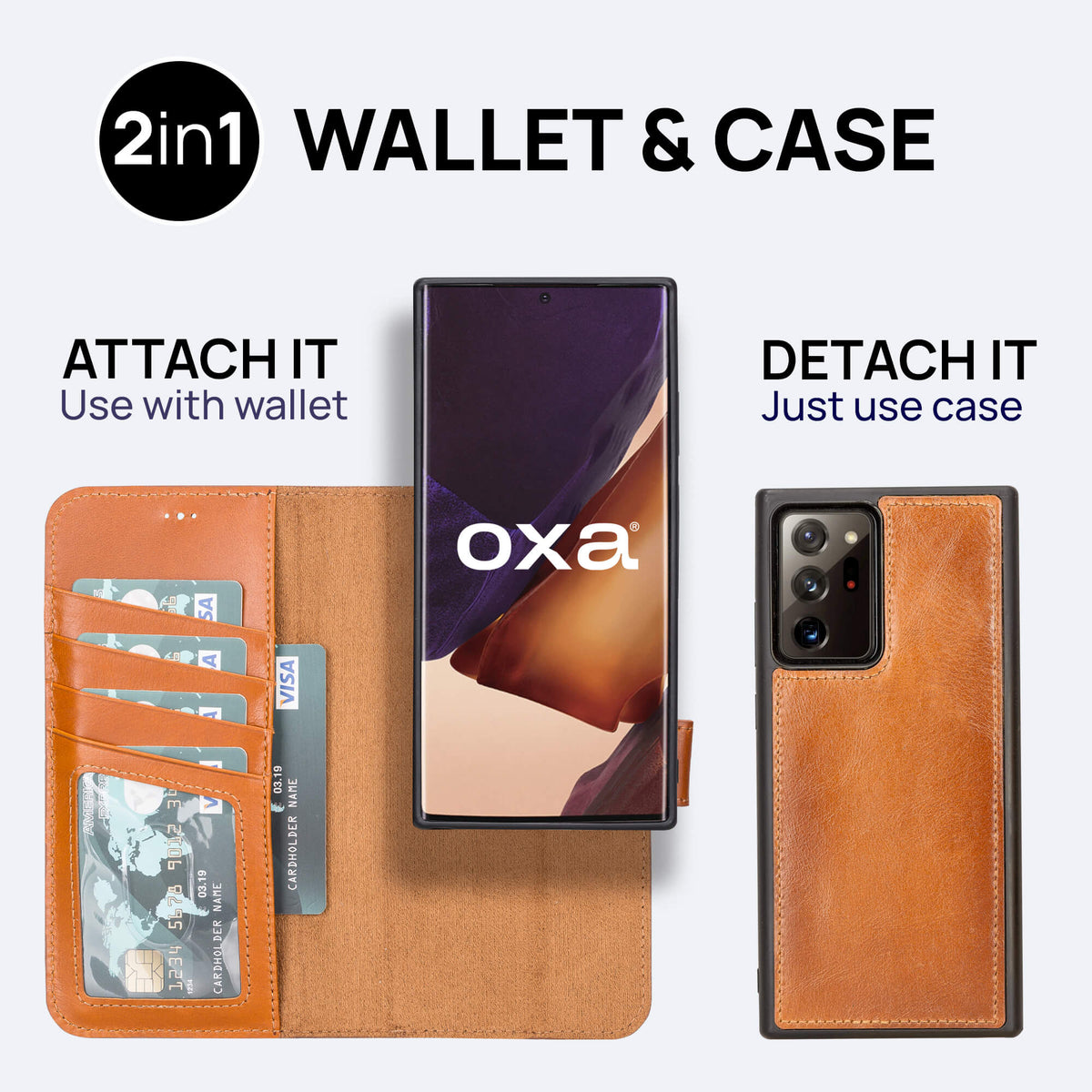 Samsung Galaxy Note20 Ultra Leather Wallet Case