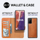 Samsung Galaxy Note20 Leather Wallet Case