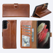 Samsung Galaxy S21 Plus Leather Wallet Case