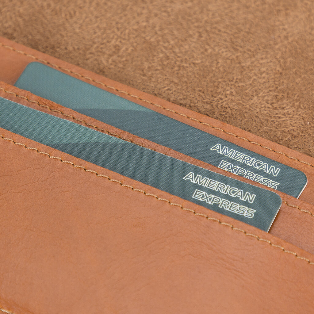 Luxury iPad 10.2 Leather Cover with Pencil Holder - OXA 24