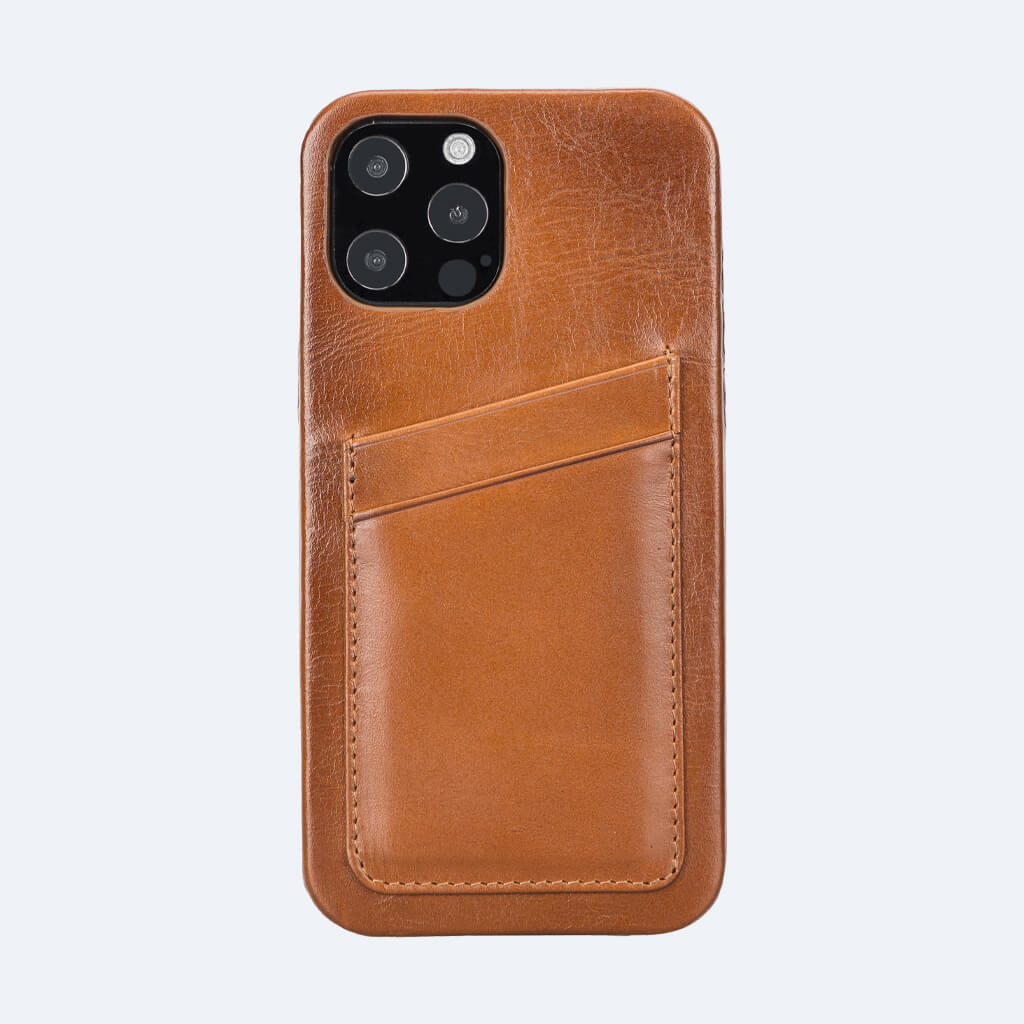 iPhone 12 Pro Max Leather Case with Card Holder