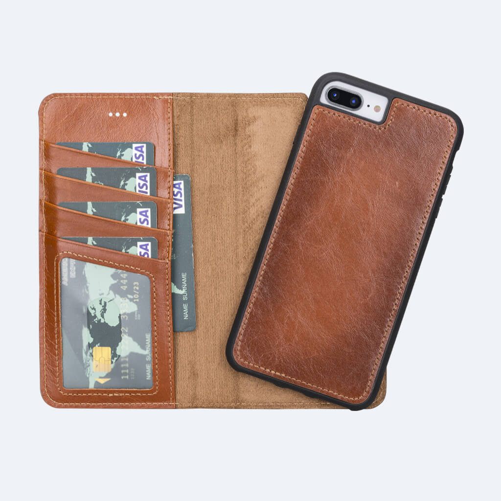 Best Leather Wallet Case for iPhone 8 / 7 Plus - Oxa 1