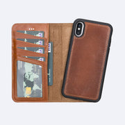 Best Leather Wallet Case for iPhone X / Xs - Oxa 1