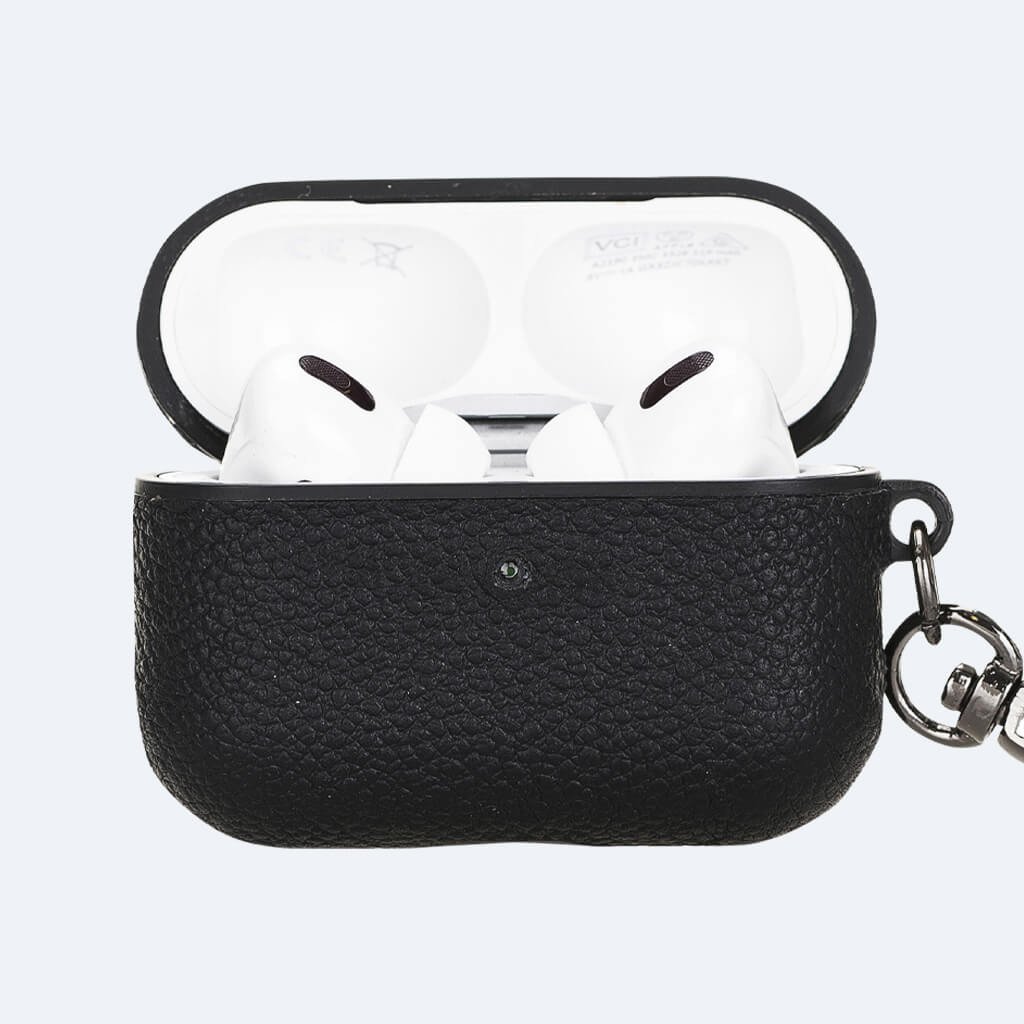Leather Airpods Pro Case with Hook | Oxa Leather 3