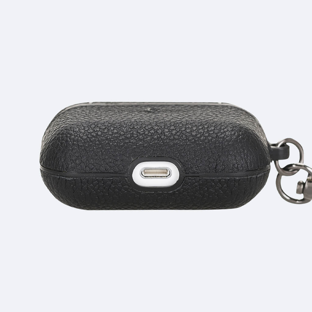 Leather Airpods Pro Case with Hook | Oxa Leather 5