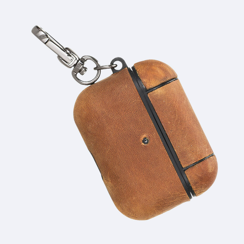 Leather Airpods Pro Case with Hook | Oxa Leather 13