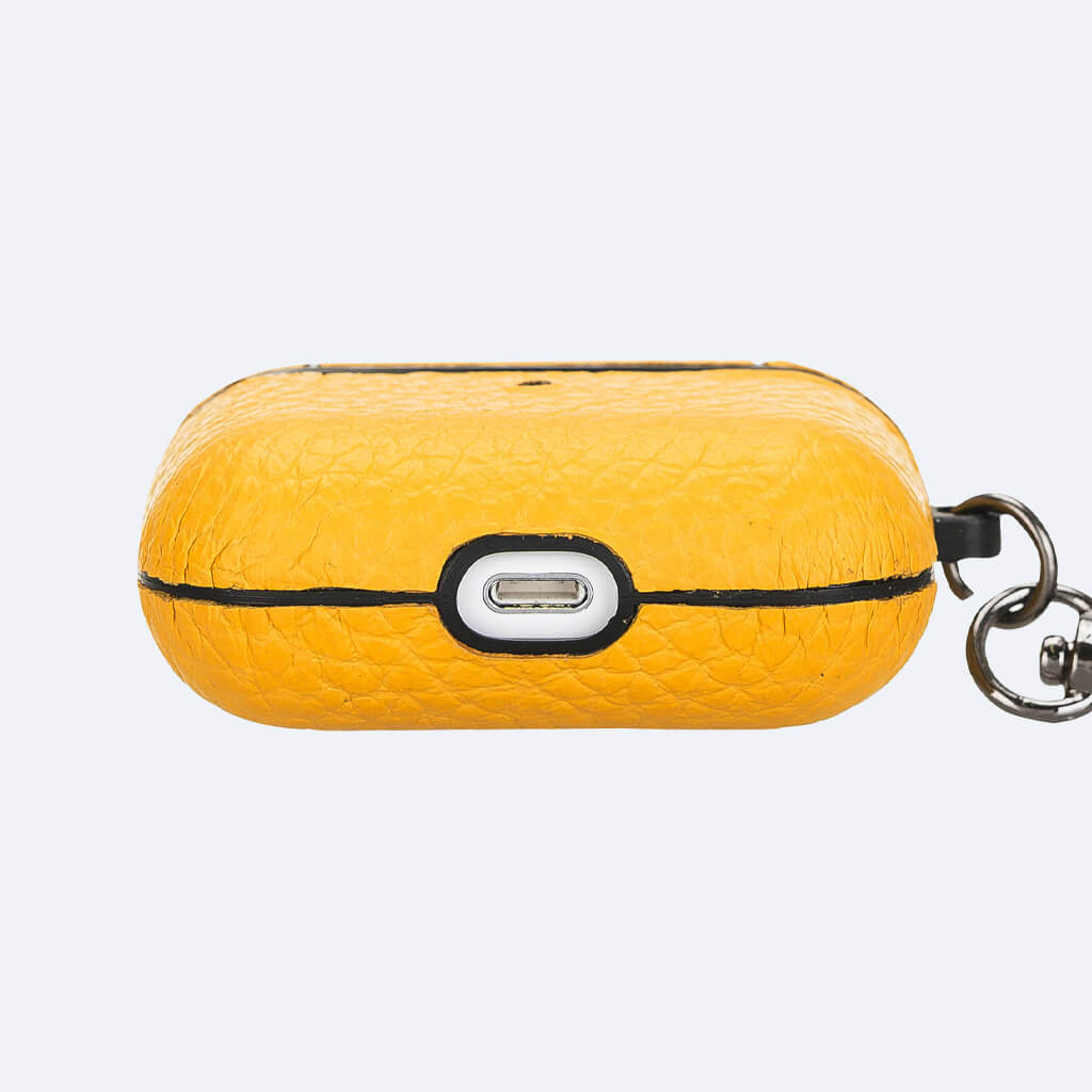 Leather Airpods Pro Case with Hook | Oxa Leather 31