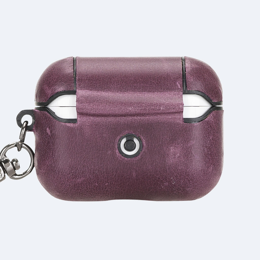 Leather Airpods Pro Case with Hook | Oxa Leather 36
