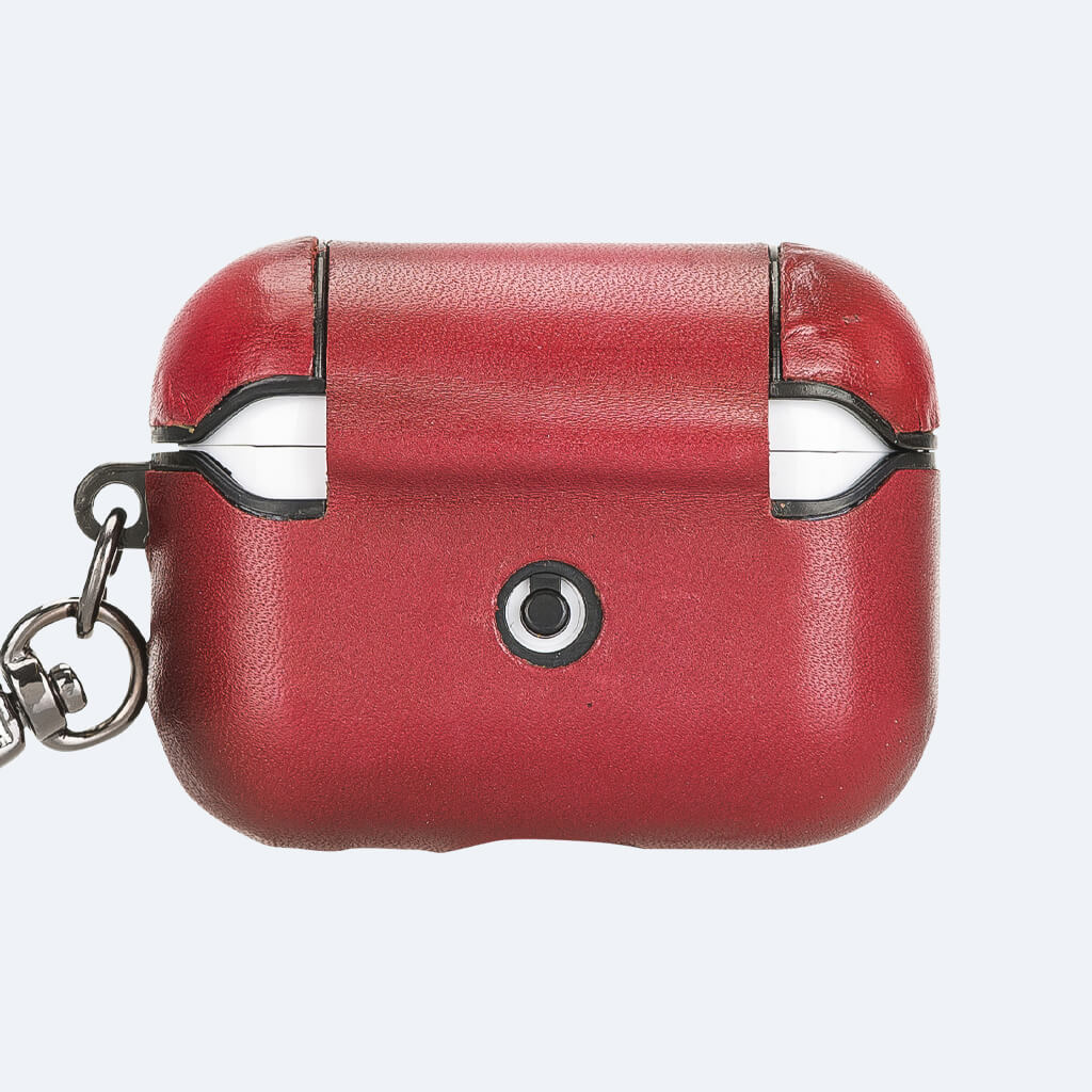 Leather Airpods Pro Case with Hook | Oxa Leather 43