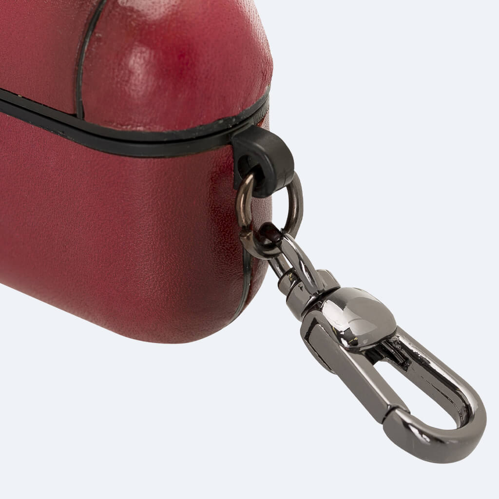 Leather Airpods Pro Case with Hook | Oxa Leather 48