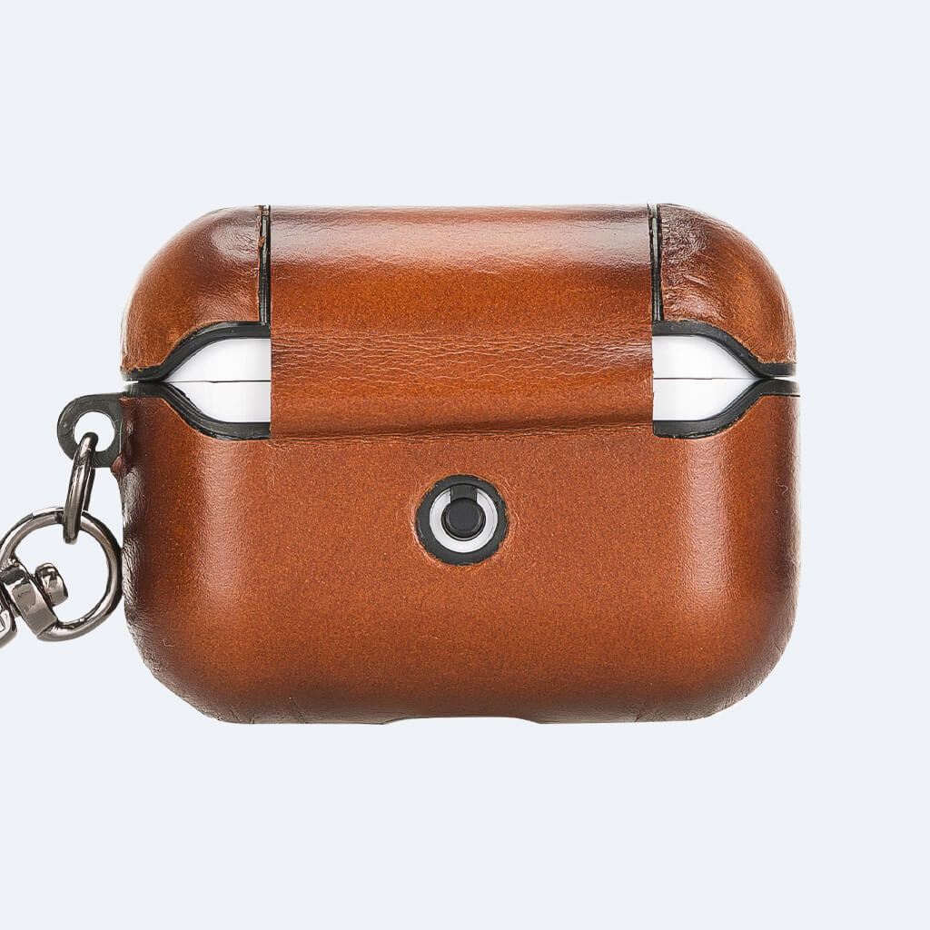 Leather Airpods Pro Case with Hook | Oxa Leather 50