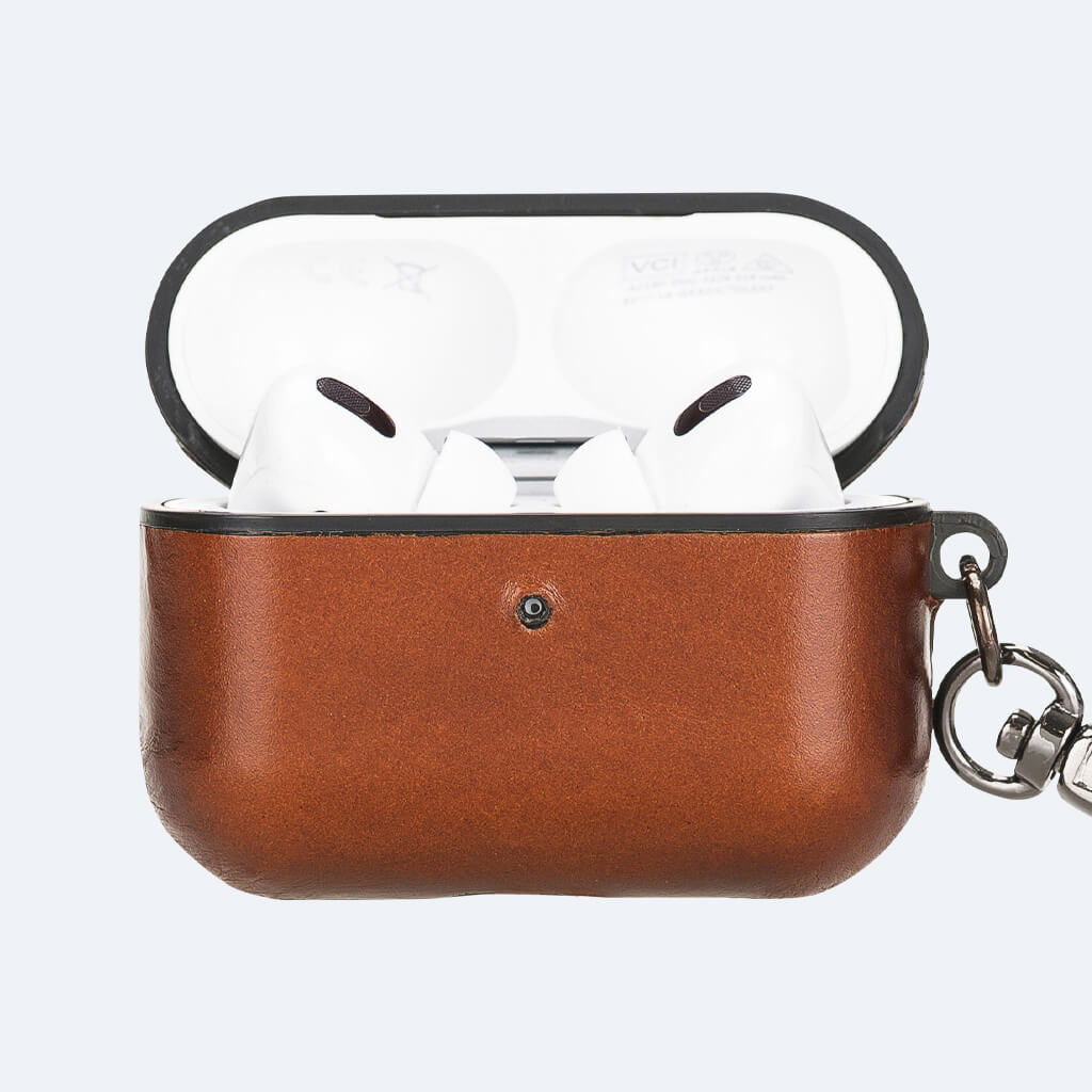 Leather Airpods Pro Case with Hook | Oxa Leather 51