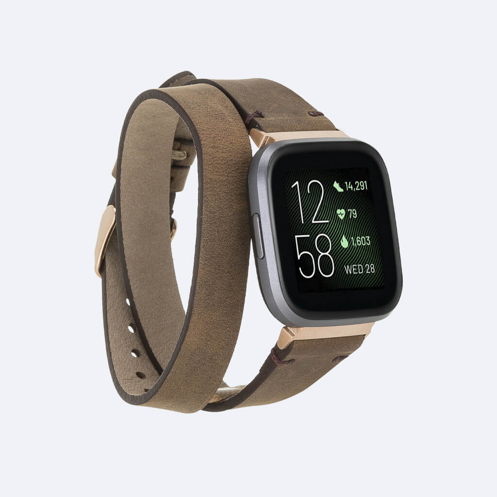 Fitbit versa band discount leather