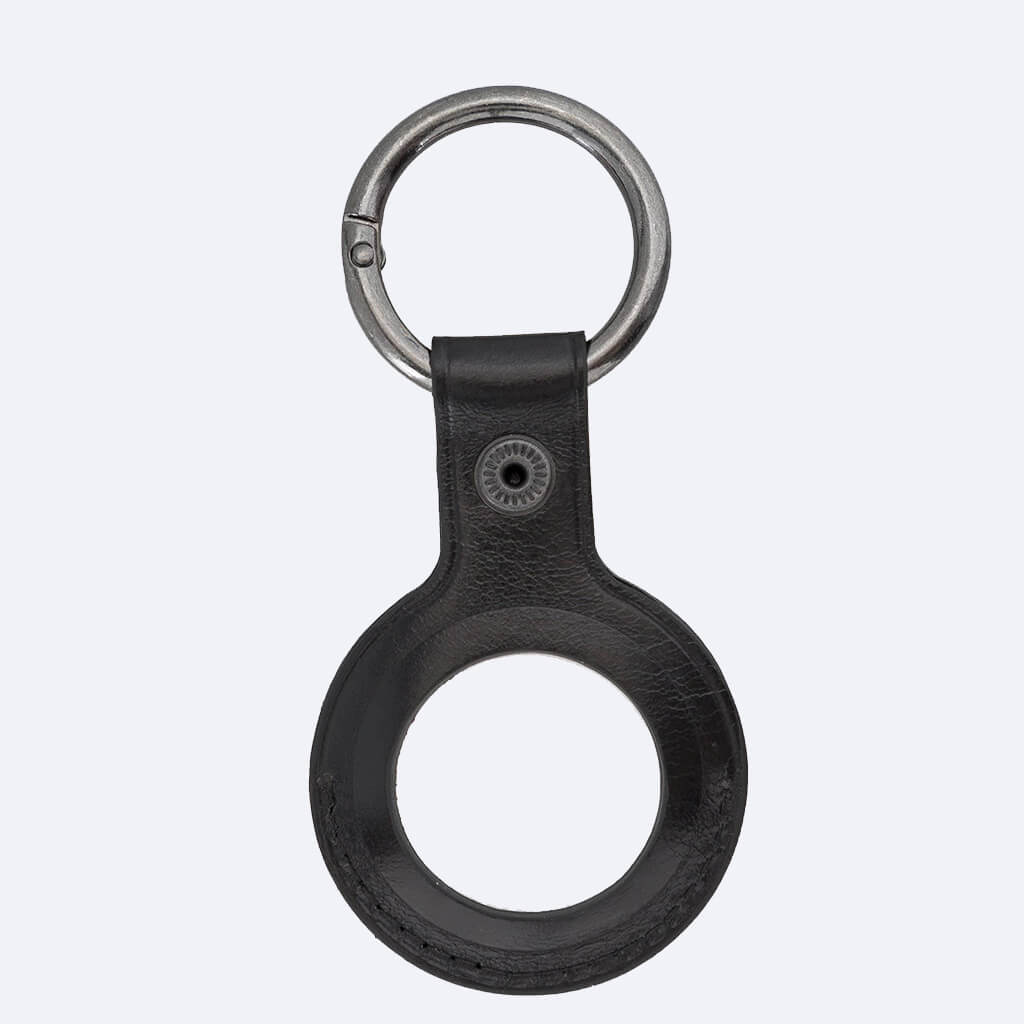 Tori AirTag Leather Key Ring