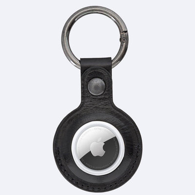Tori AirTag Leather Key Ring
