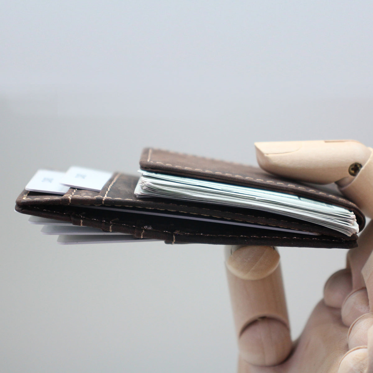 Leather Money Clip - Martin